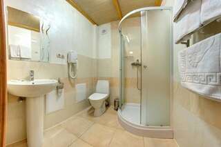 Отель Karpatski Dzherela Яремче Улучшенный двухместный номер с 1 кроватью-5